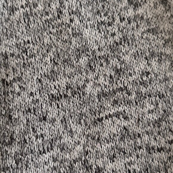 Ricki's Open Front Fleece Knit Blazer in Gray Mix - Picture 8 of 8